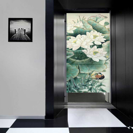 快用門簾來化解衛(wèi)生間里的不利之氣吧!