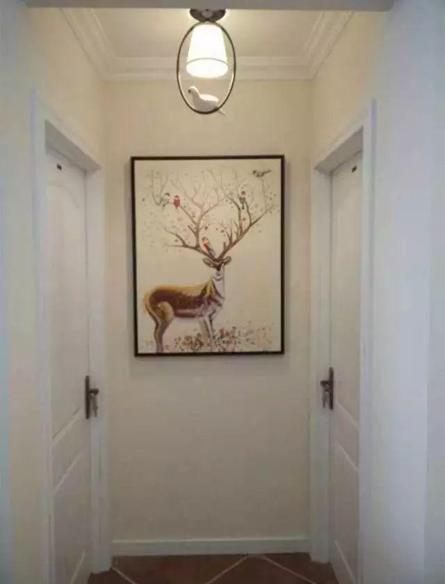 走廊盡頭這樣裝 真漂亮！