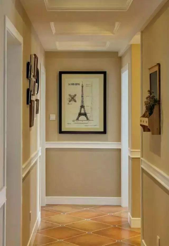 走廊盡頭這樣裝 真漂亮！