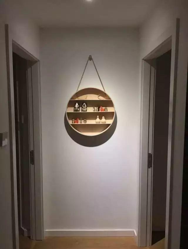 走廊盡頭這樣裝 真漂亮！