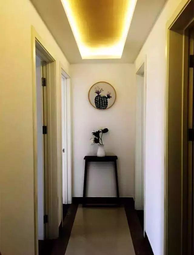 走廊盡頭這樣裝 真漂亮！