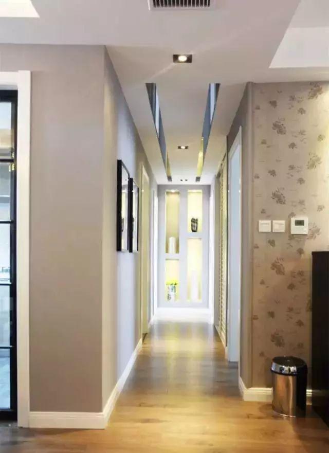 走廊盡頭這樣裝 真漂亮！