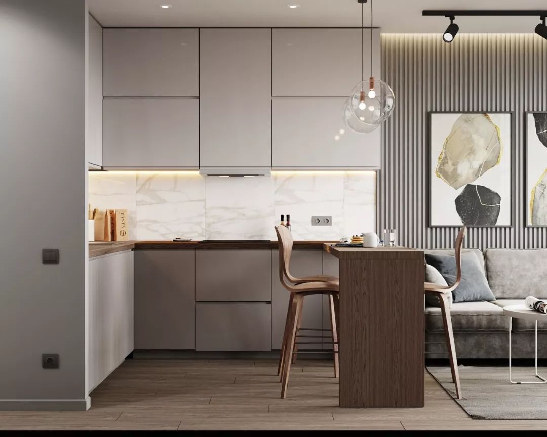 L型廚房設(shè)計，會選櫥柜就夠了嗎？_9