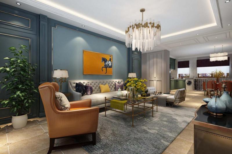 輕奢風(fēng)格效果圖