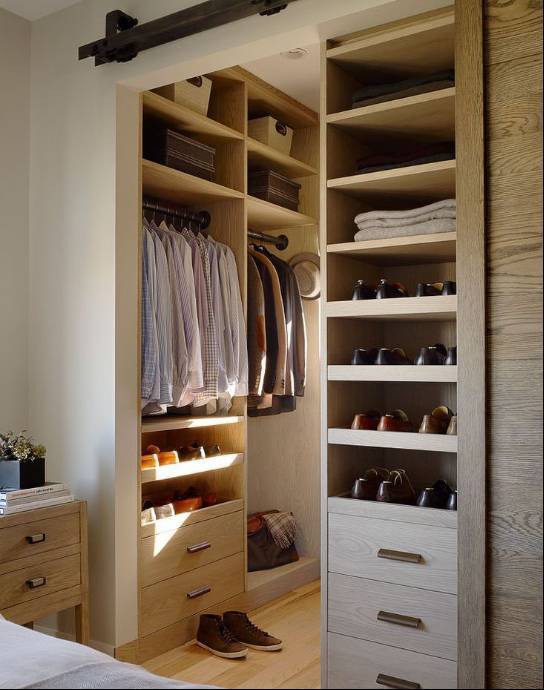 小臥室也能擁有衣帽間，這里有5種設(shè)計可參考