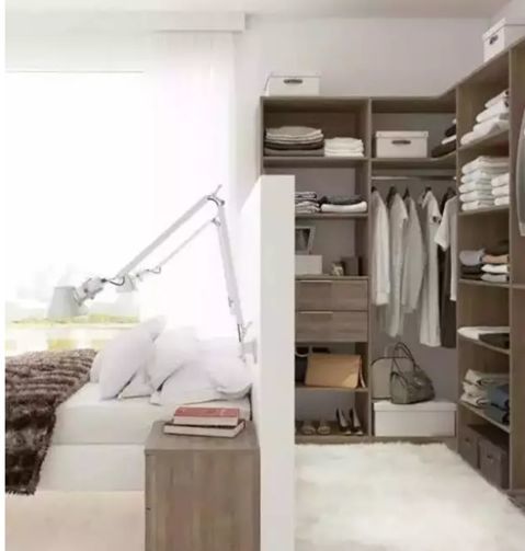 小臥室也能擁有衣帽間，這里有5種設(shè)計可參考